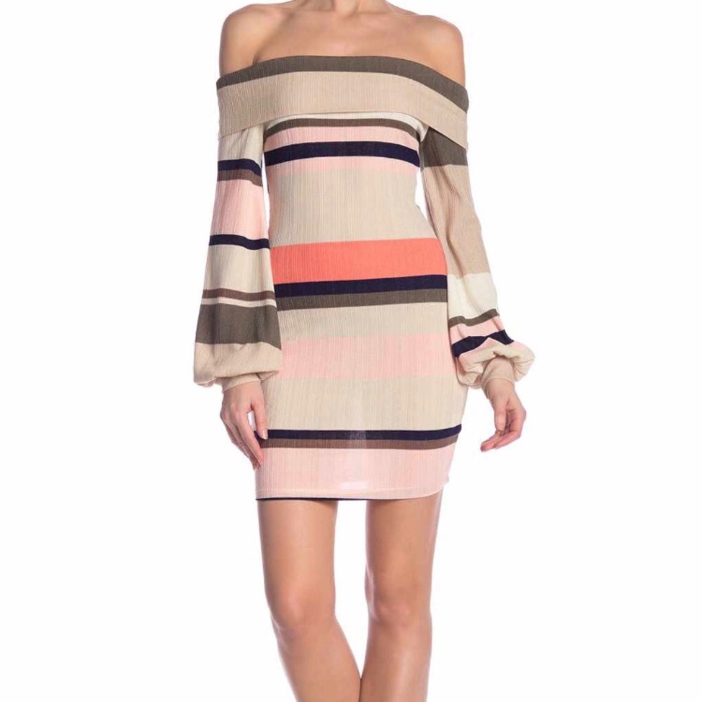 💕SOLD💕ALLISON NY Stripe Knit Mini Dress, Small